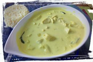 curry thaï poulet saladerie marseillan languedoc roussillon 